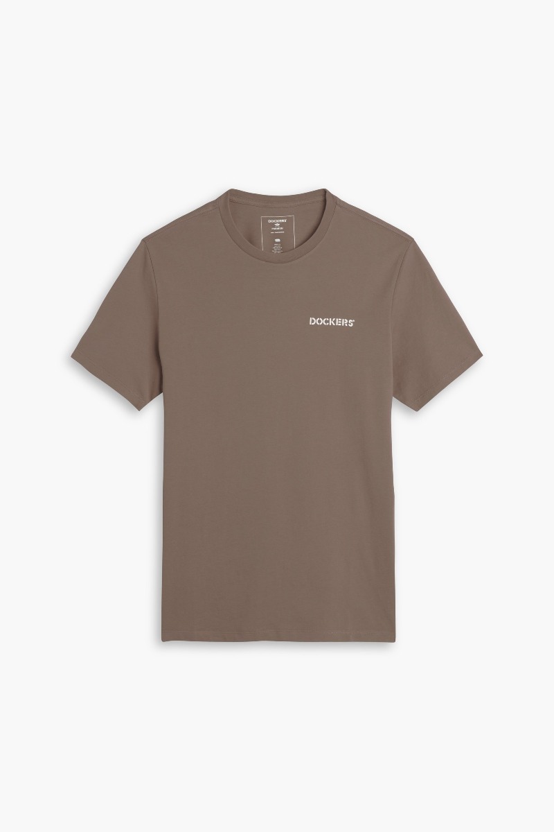 camiseta ropa masculina color mocha mousse dockers