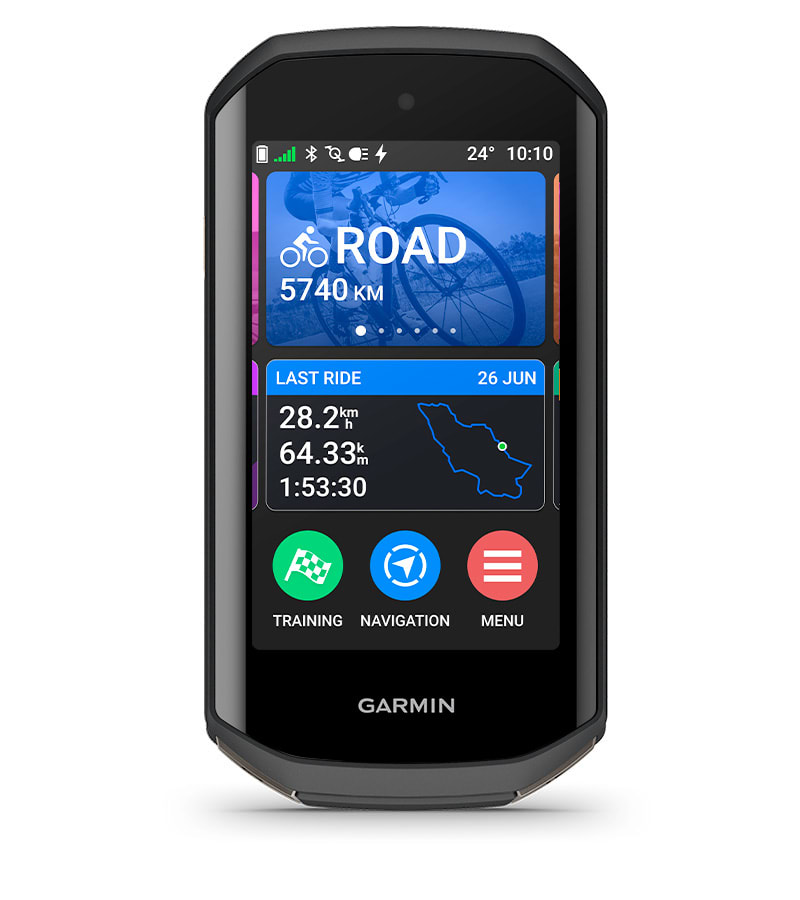 Garmin: dispositivo de Garmin para medir distintos parámetros del ciclismo.