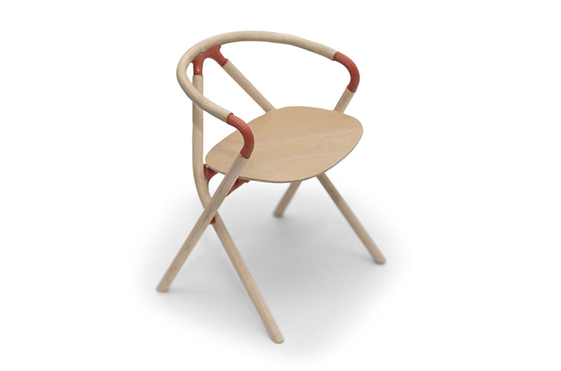 Proyecto ganador: silla Kaulu de Alexander Rehn (Munich, Alemania) en el concurso de Andreu World.