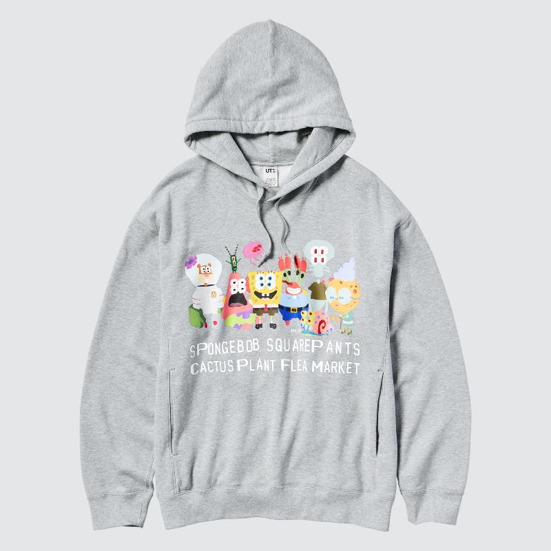 ropa bob esponja uniqlo nueva colección sudadera