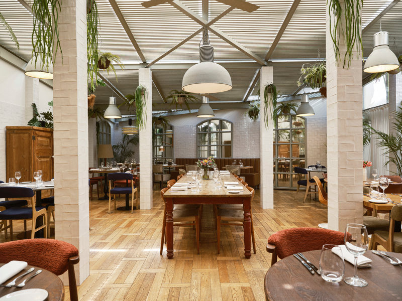 The Greenhouse, en Hotel Pulitzer Barcelona: interior del local