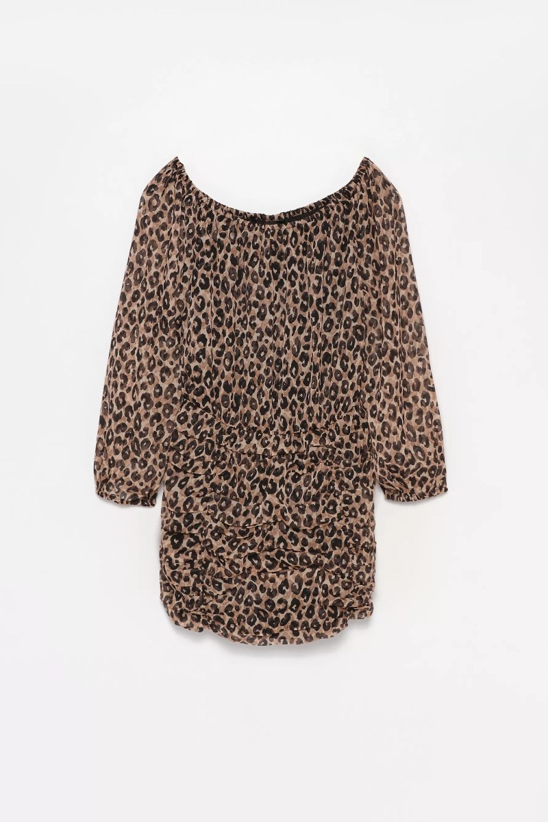 vestido leopardo ropa adolescentes lefties