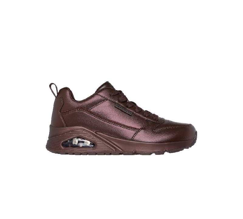 zapatillas skechers color mocha mousse UNO