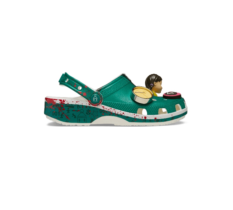 zapatos juego el calamar crocs