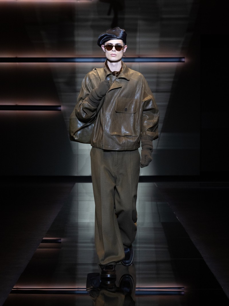 Tendencias masculinas Milan Fashion Week 2025