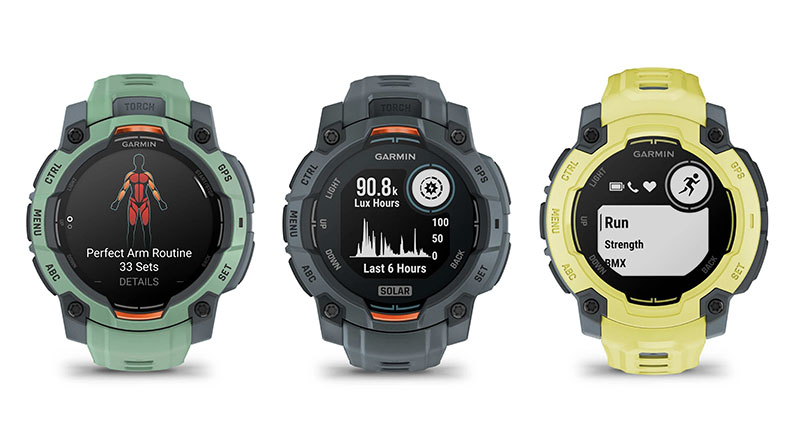 Garmin Instinct smartwatch: 3 modelos de edición limitda en colores vibrantes