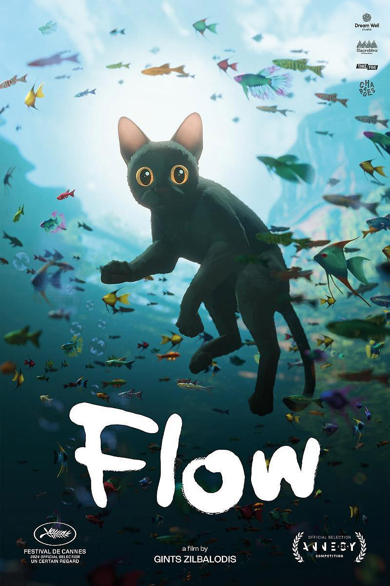 Pelicula Oscar 2025 - Flow - cartel de la película