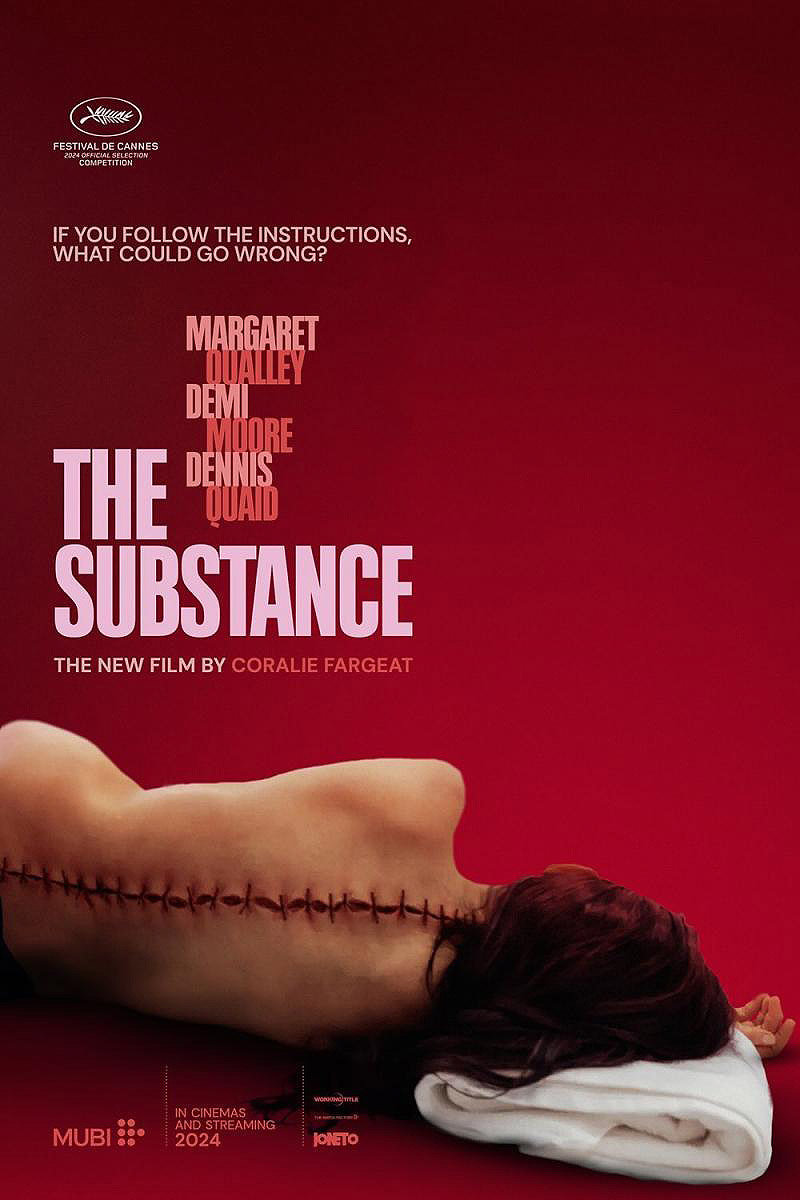 Pelicula Oscar 2025 - the substance - cartel de la película