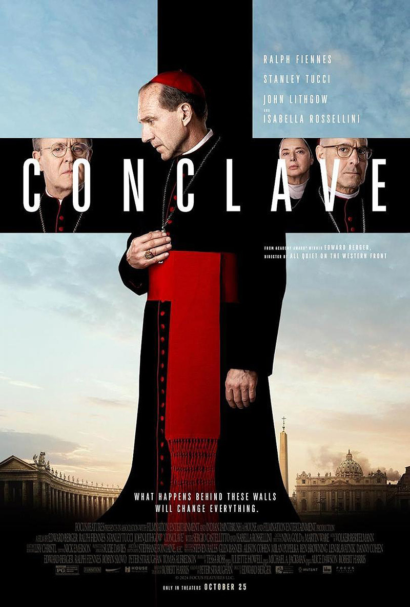 Pelicula Oscar 2025 - Conclave - cartel de la película