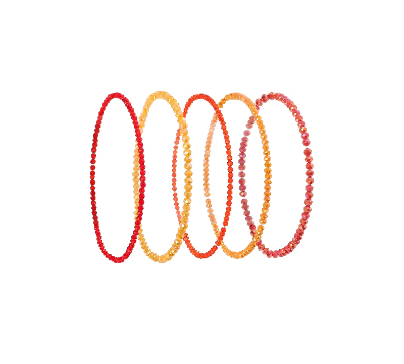 Bijou Brigitte pulsera joyas colores coral