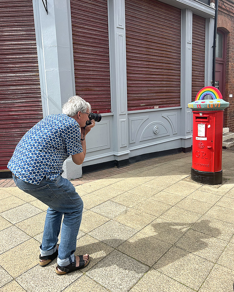 Yo soy Martin Parr, imagen del documental sobre el fotógrafo