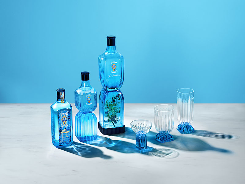 Bombay Sapphire edición limitada: Colección de cristalería diseñada por Thomas Heatherwick