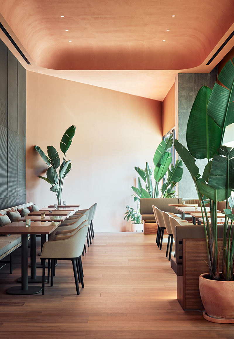 El comedor del Hotel Princess Barcelona, diseñado por Isern & Associats