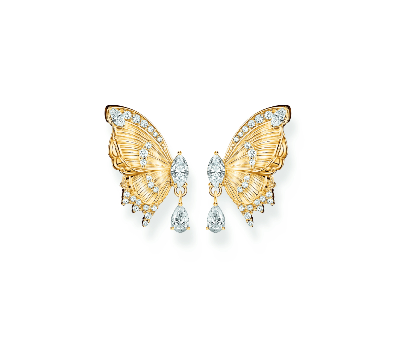 joyas pendientes mariposa thomas sabo