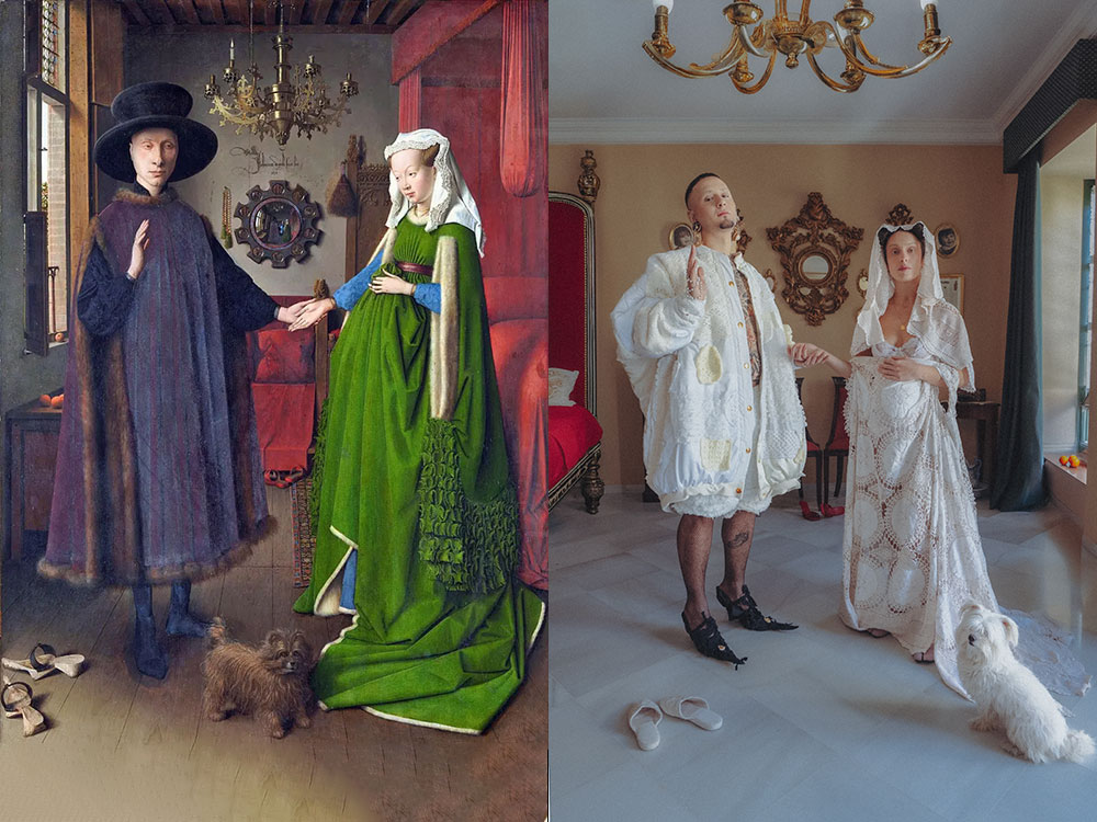 matrimonio arnolfini version siglo XXI