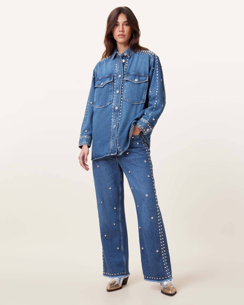 ropa denim mujer AllSaints ss25 camisa