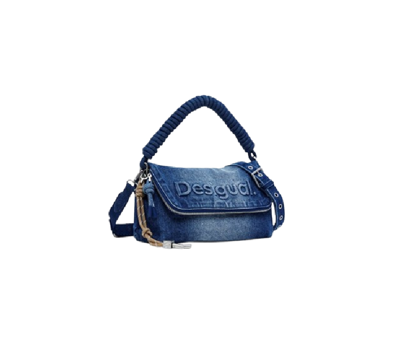 ropa Ester Expósito bolso denim desigual