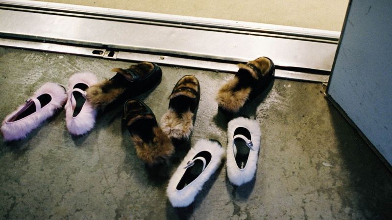 Colaboración Ugg X Ambush zapatos de pelo