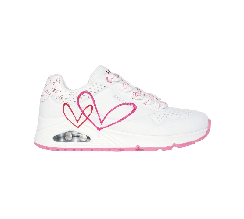 zapatillas corazones colores Skechers JGoldcrow Twin Hearts