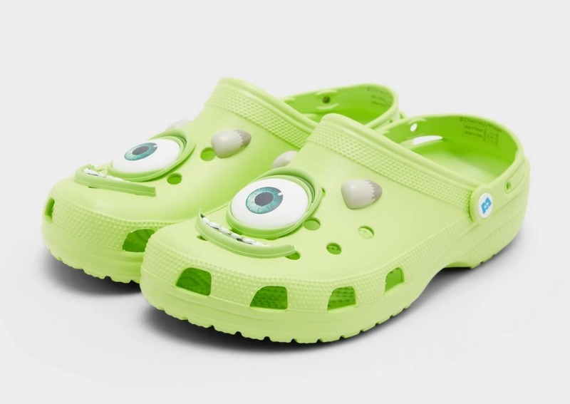 zuecos adultos niños crocs Monstruos S.A. Mike Wazowski