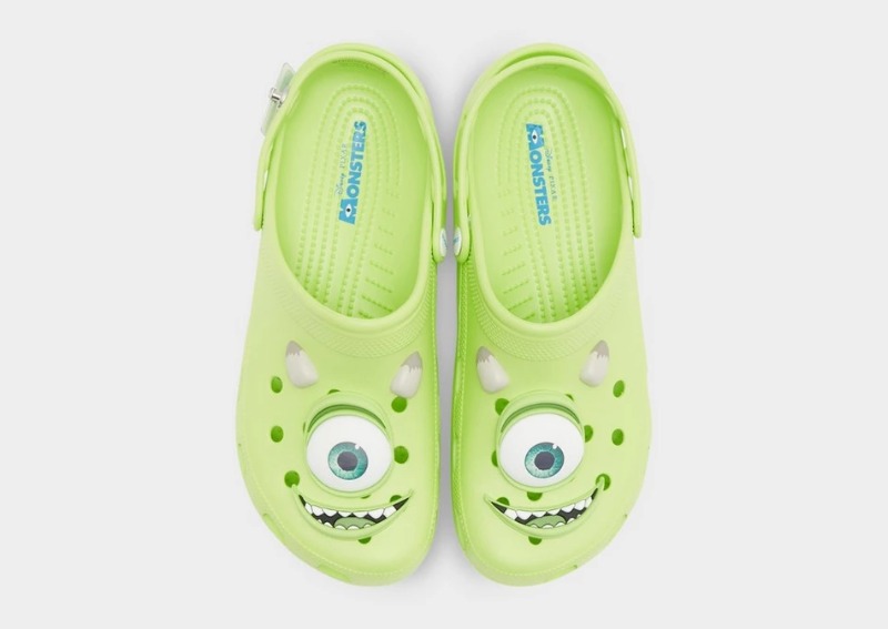 zuecos adultos niños crocs Monstruos S.A. Mike Wazowski