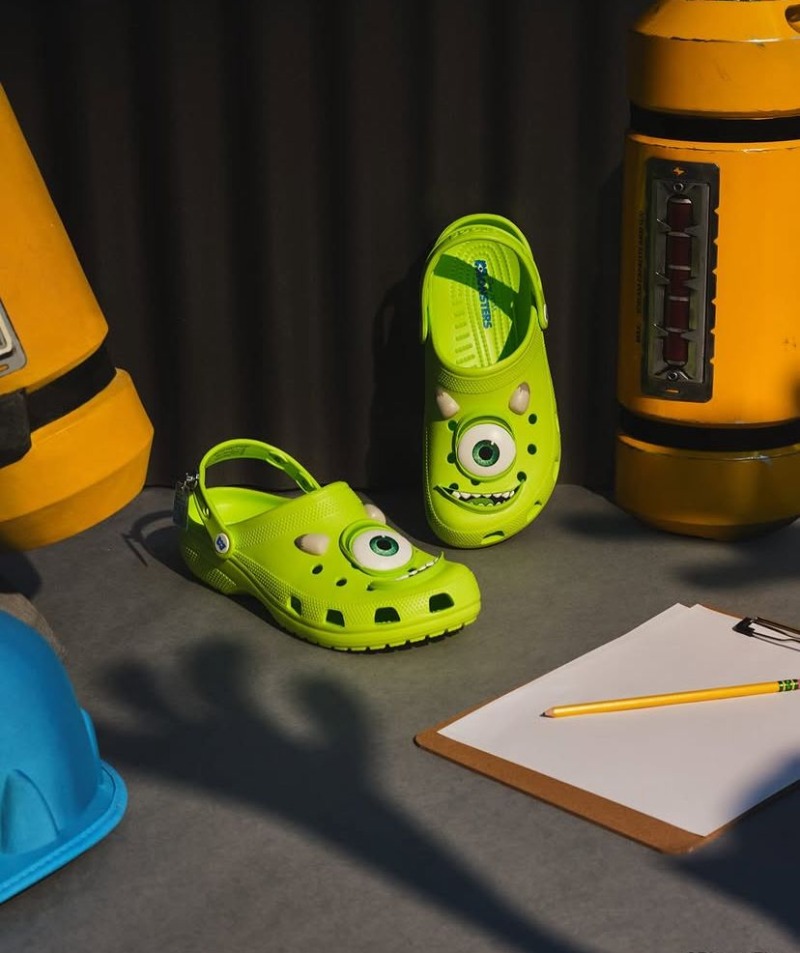 zuecos adultos niños crocs Monstruos S.A. Mike Wazowski