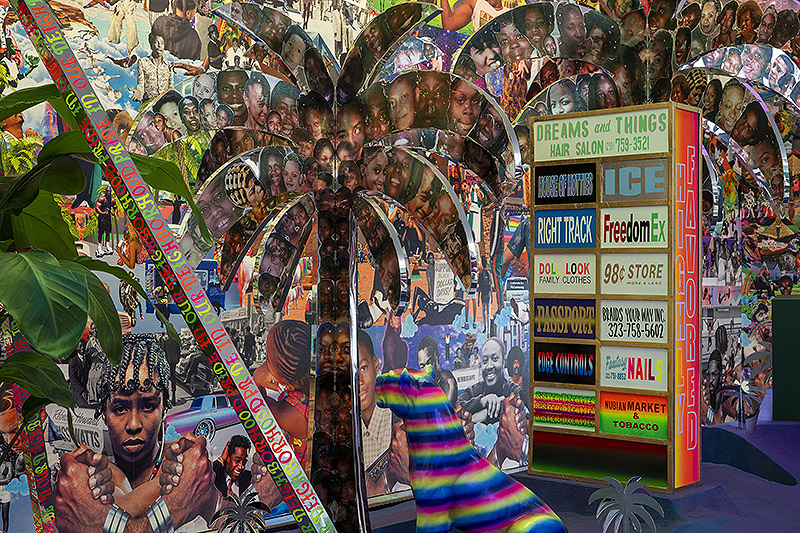 Lauren Halsey. Arte y arquitectura comunitaria en modo Funk