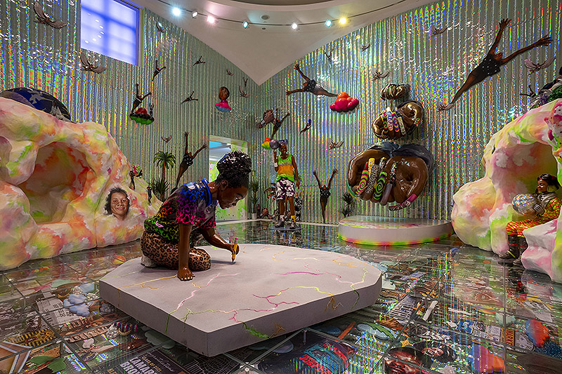 Lauren Halsey. Arte y arquitectura comunitaria en modo Funk