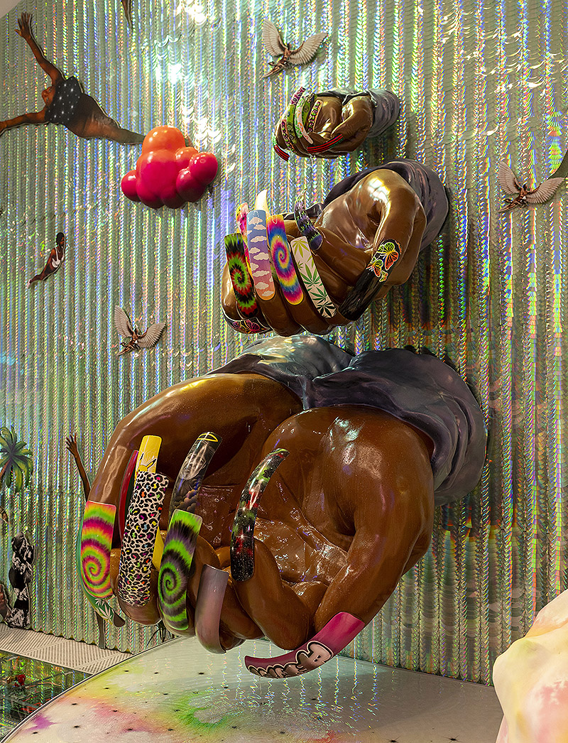 Lauren Halsey. Arte y arquitectura comunitaria en modo Funk