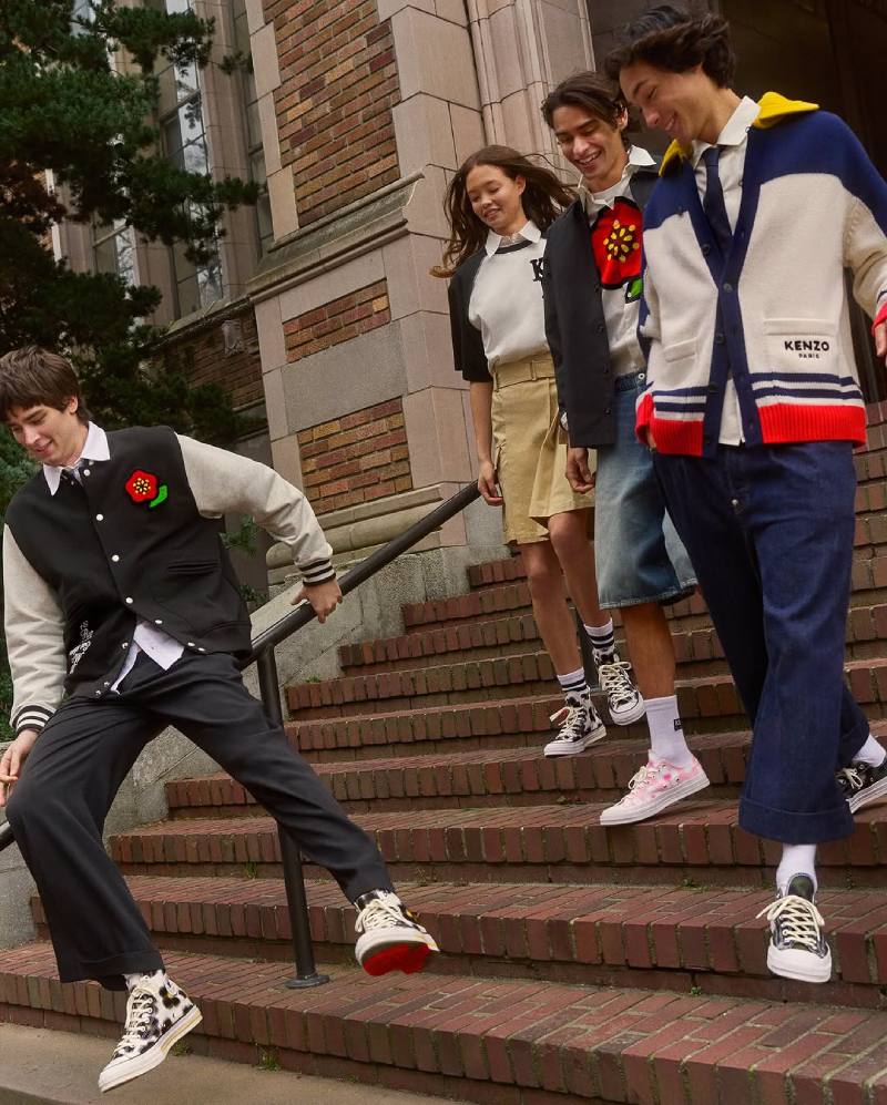 Nigo les da un giro Kenzo a las míticas Converse