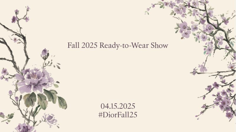Puedes ver el nuevo desfile de Dior sin ir a Kioto
