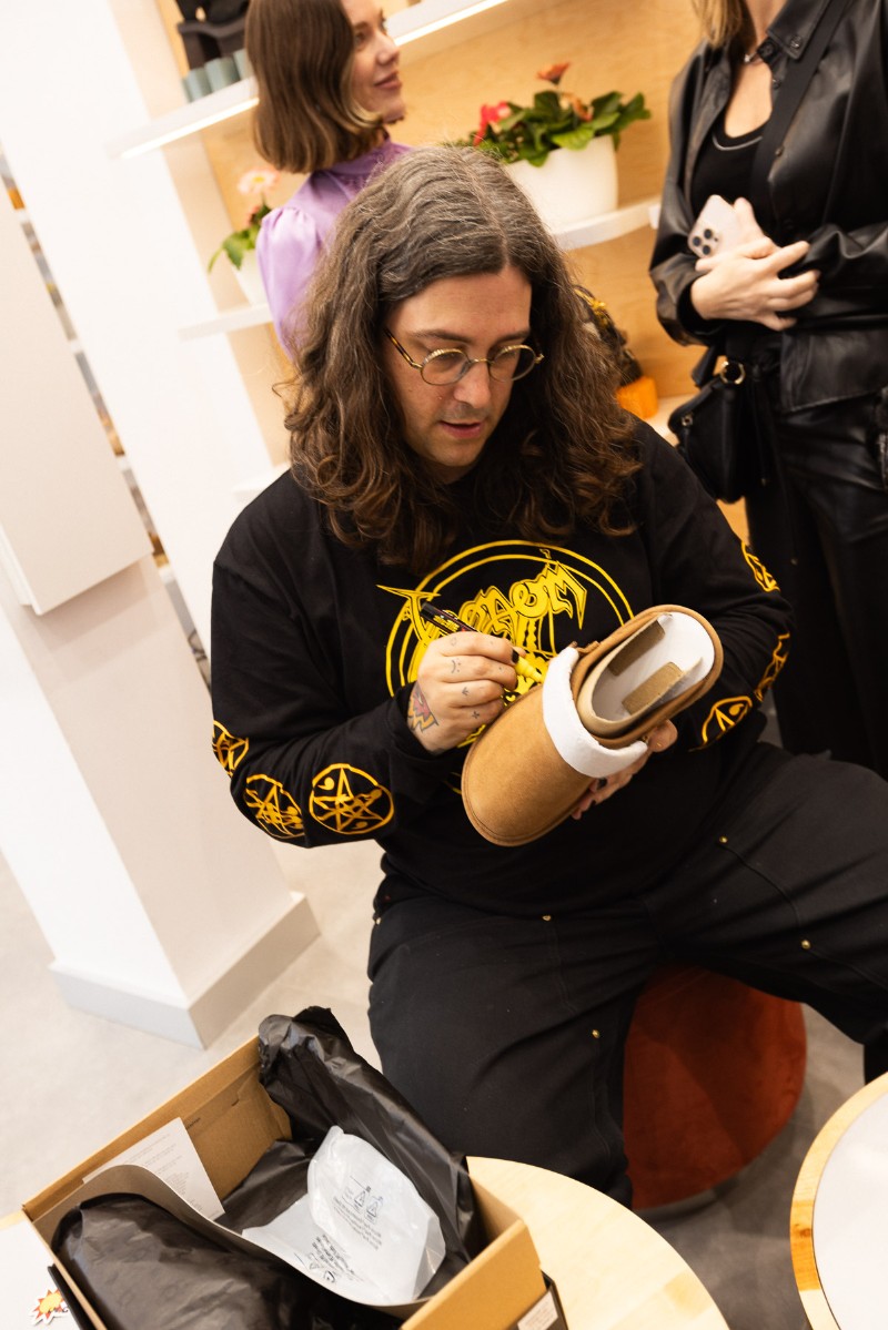 Salí de la fiesta de Ugg con zuecos de Ricardo Cavolo