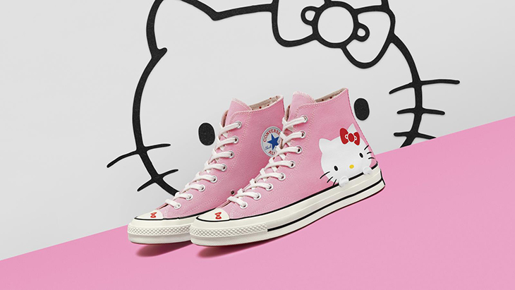 Hello Kitty Converse, 2 de juntos en unas zapatillas